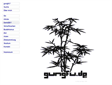 Tablet Screenshot of gungfu.de